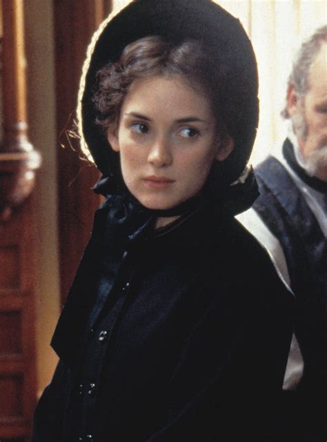 Winona ryder playing a witch